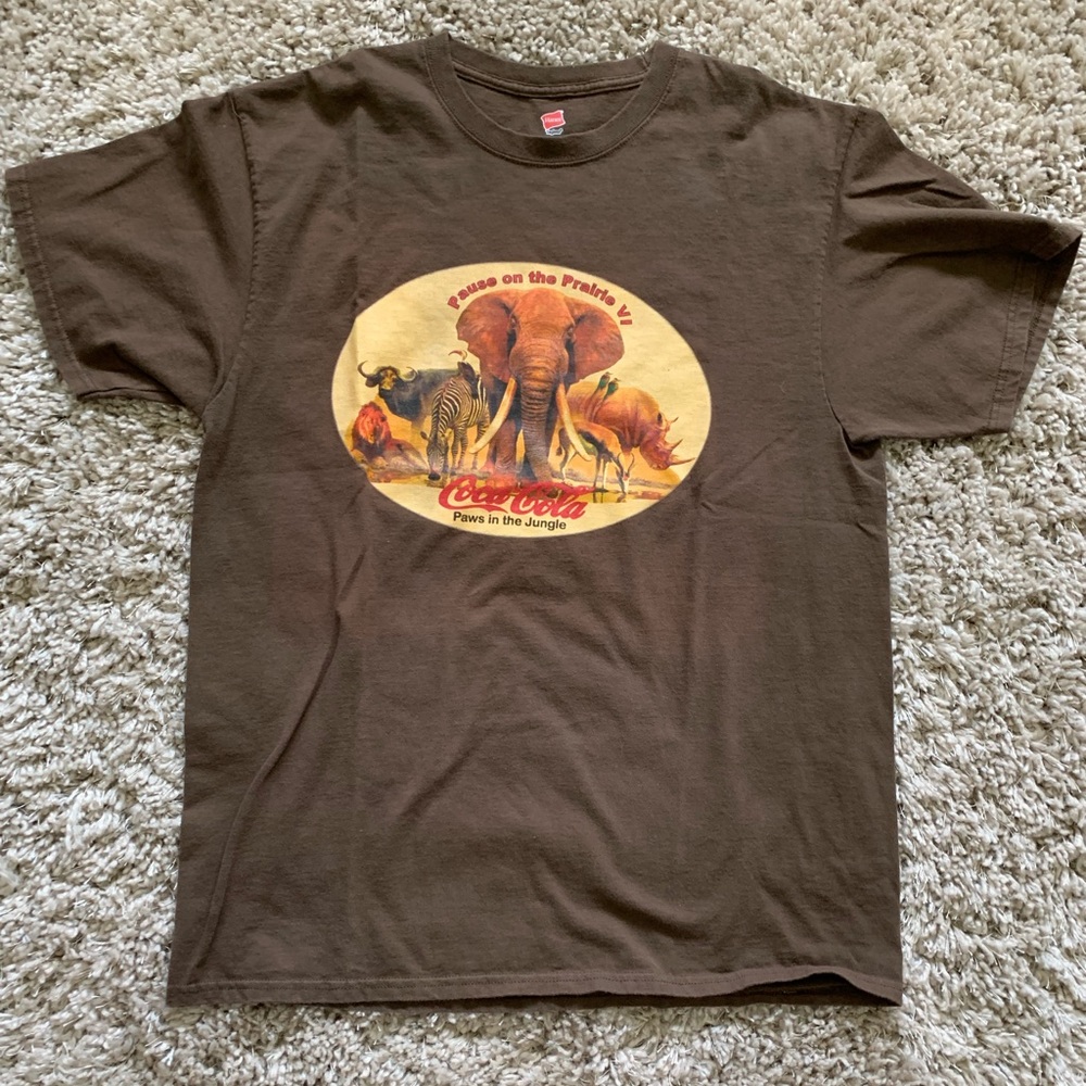 Vintage Coca-Cola Pause on the Prairie VI T-shirt